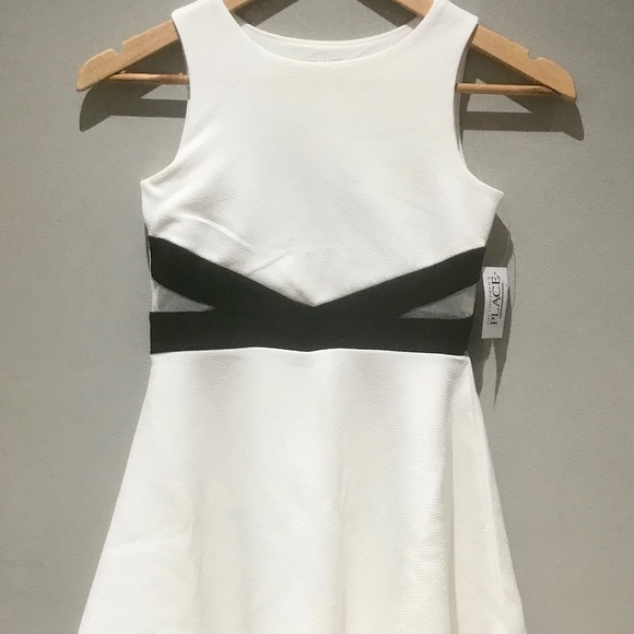 Black and White The Children's Place Dress New With Tags